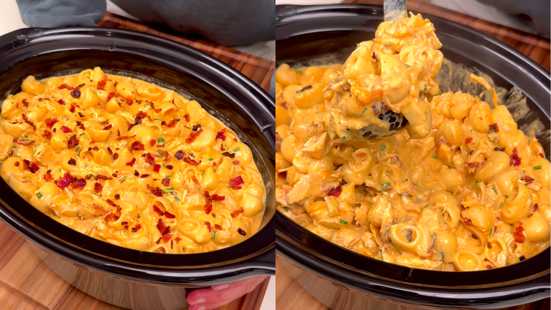 Buffalo Chicken & Bacon Mac N Cheese