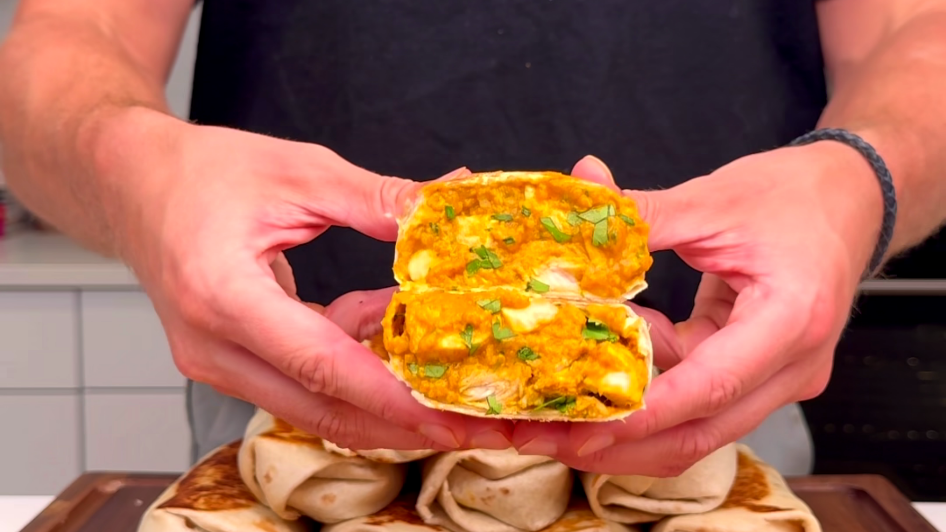 Tikka Masala Burritos: Big Flavor, Little Prep