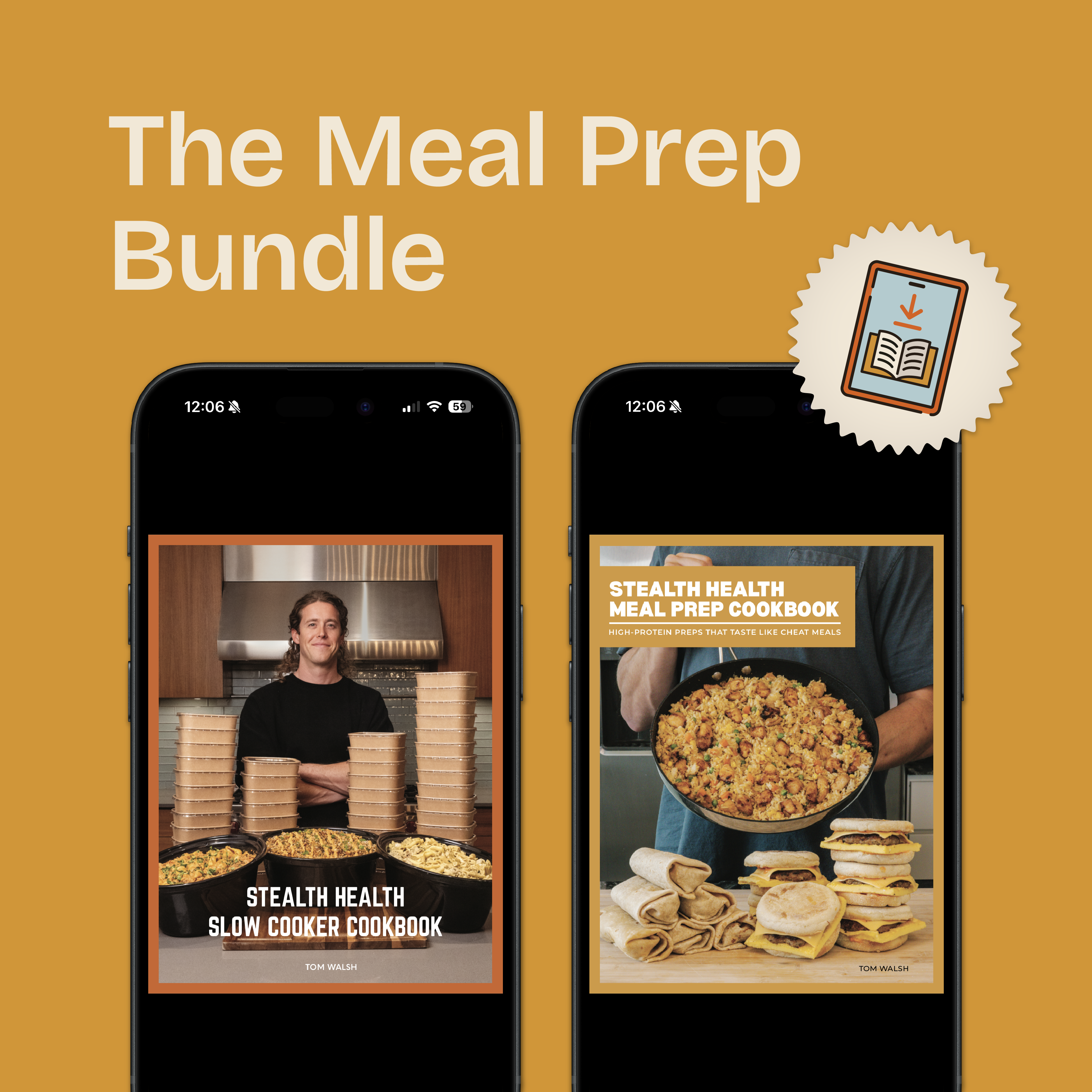 The Meal Prep Bundle (Slow Cooker & Meal Prep Cookbooks + eBooks)