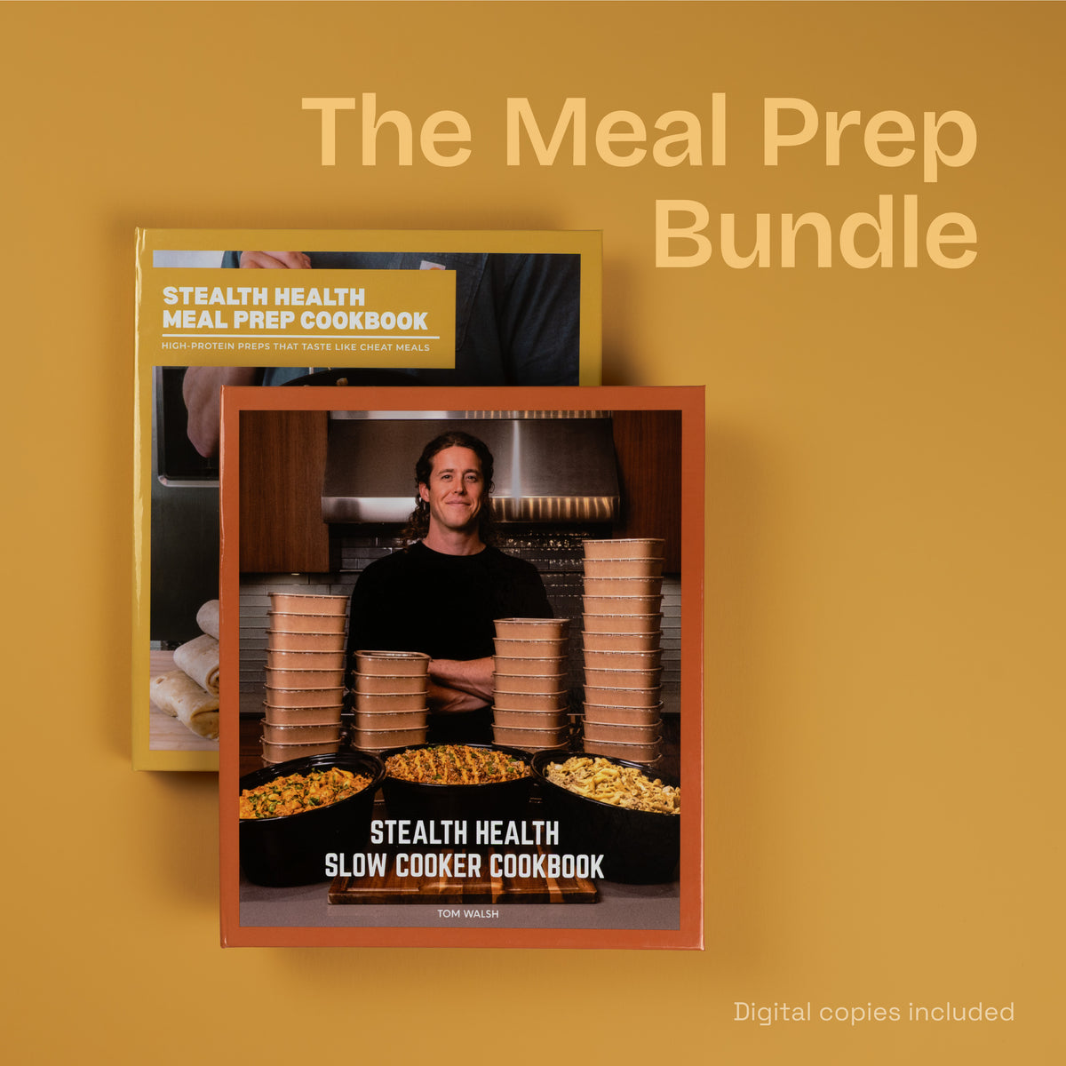 Covers for Slow Cooker and Meal Prep Cookbooks printed books