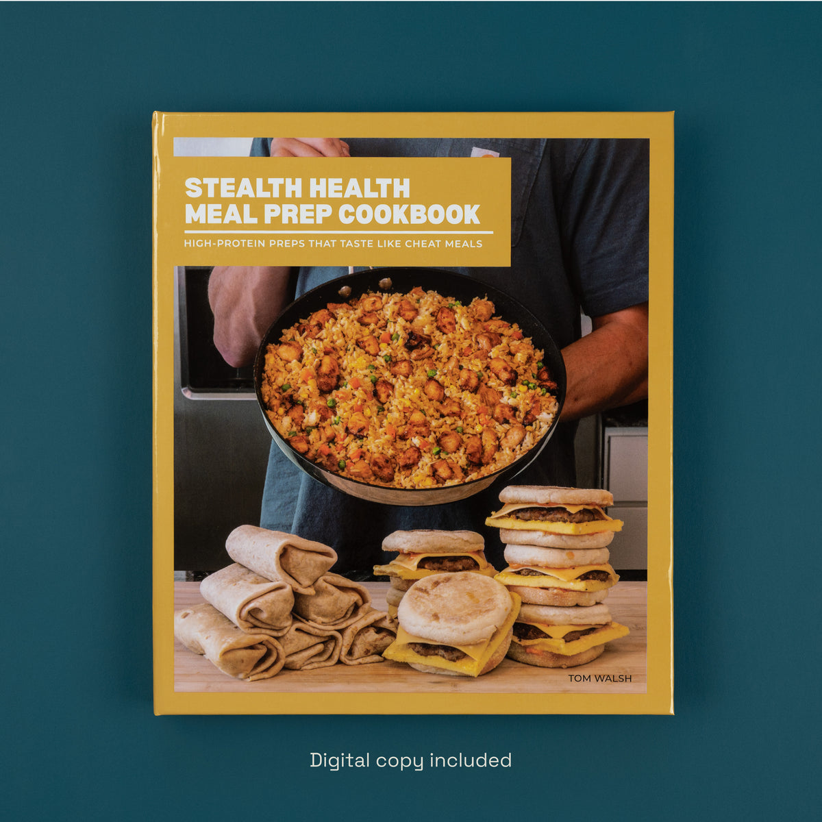 Meal Prep Cookbook Cover - Print edition